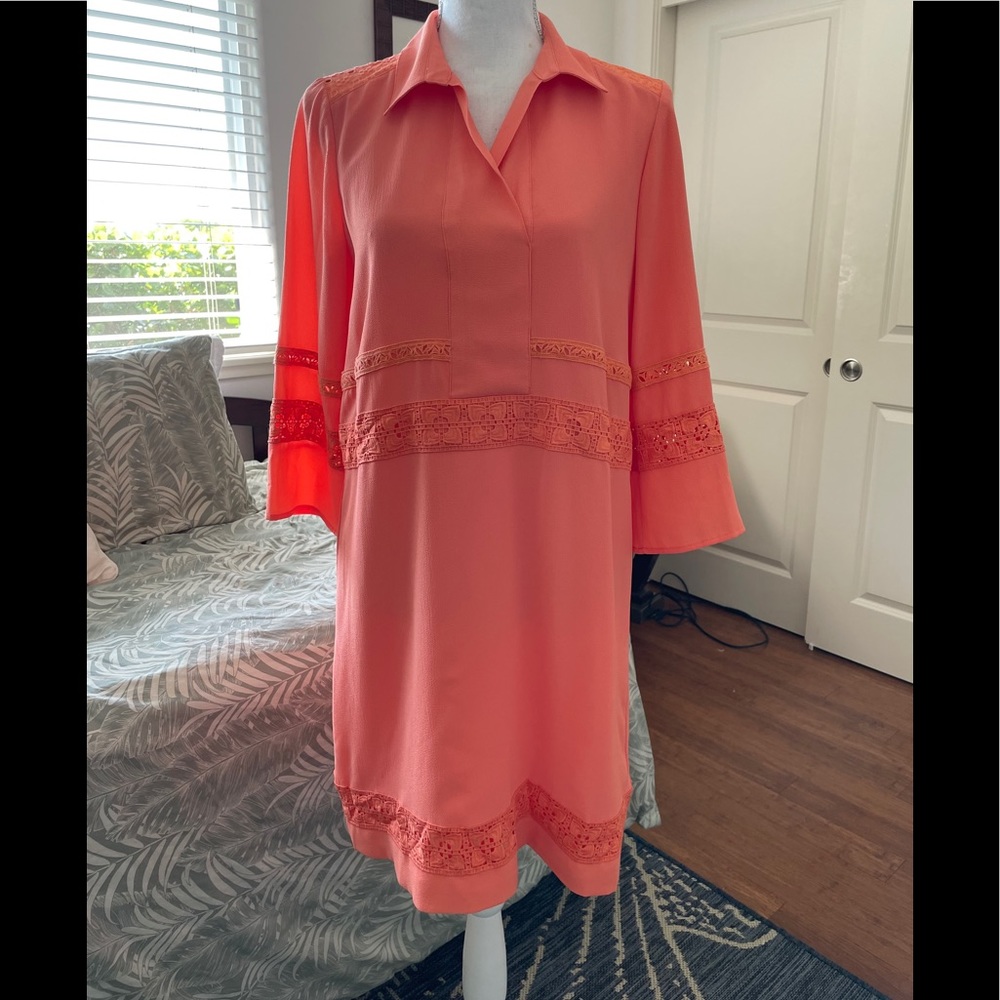 SOLD! NWT Karl Lagerfeld Dress in Coral
